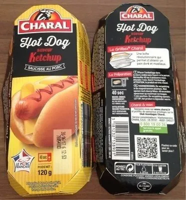 Hot dog ketchup