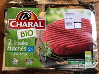 2 Steaks Hachés 5% M.G Bio