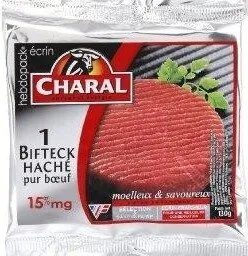 Bifteck Haché Pur Buf 15% MG, L'écrin De