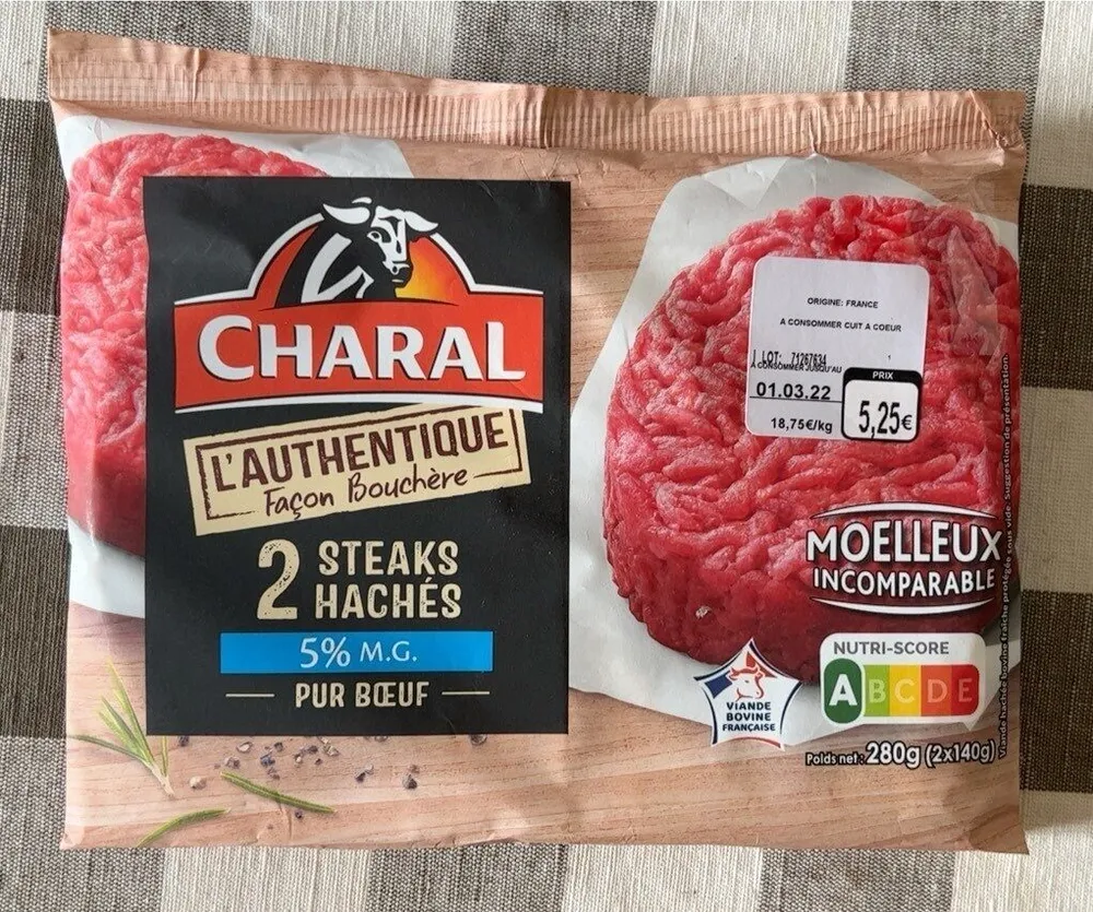 L'Authentique Façon Bouchère 5% M.G.