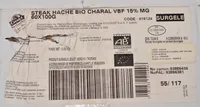 Steak Haché Bio 15% M.G.
