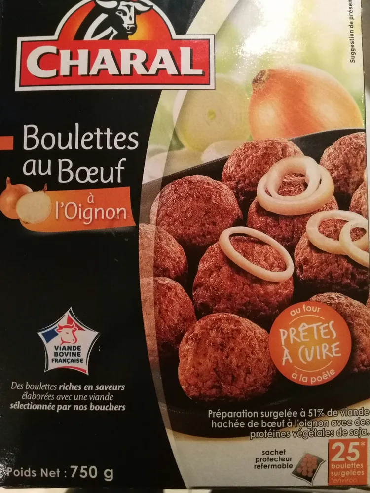 Boulettes au Bœuf à l'Oignon