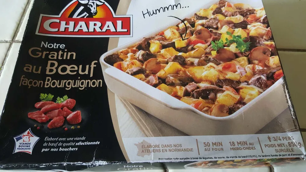Gratin au Bœuf Façon Bourguignon