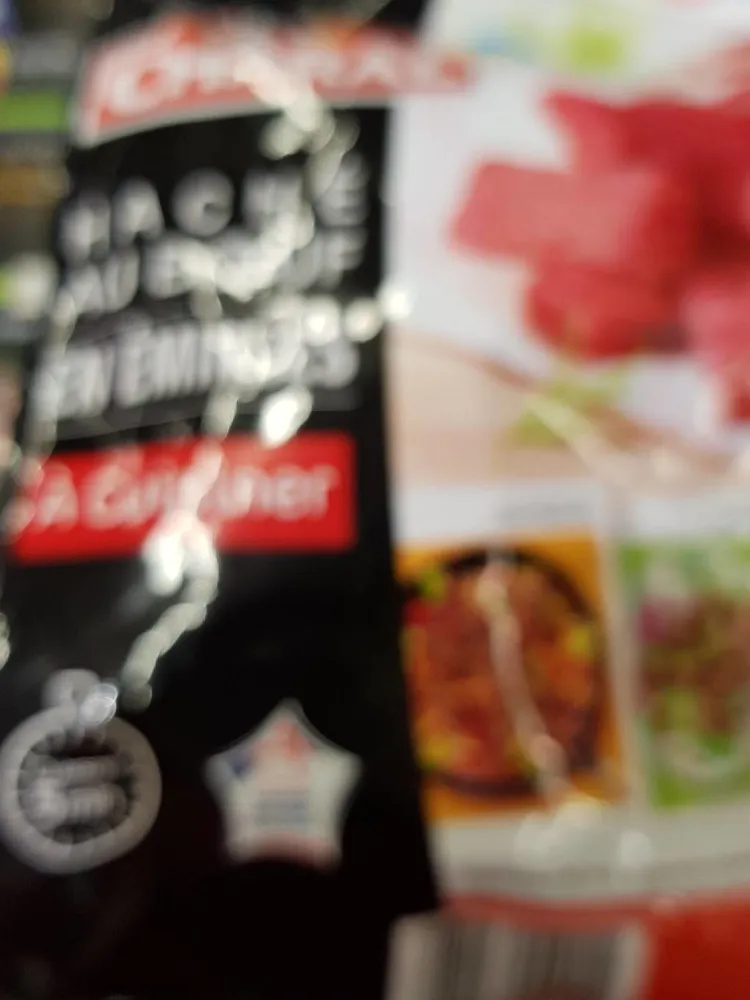 Haché au boeuf en émincé à cuisiner