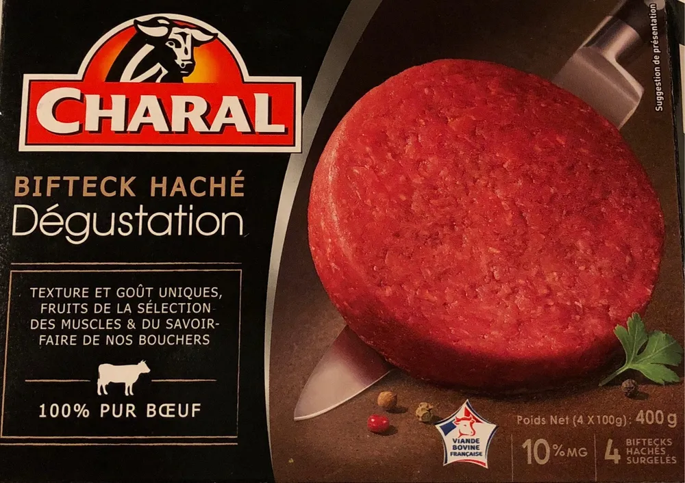 Bifteck haché Dégustation