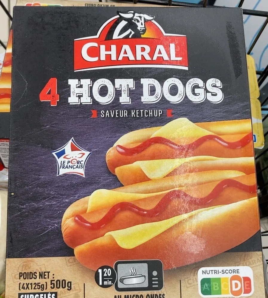 Hot dogs charal