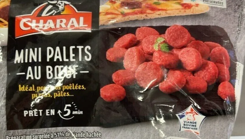 Mini palets au boeuf