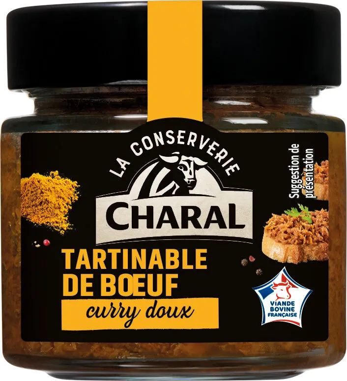 Tartinable de boeuf Curry doux