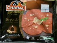 Carpaccio grand cru de charal