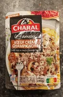Boeuf crème champignons