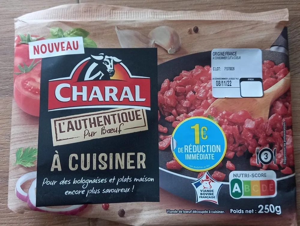 L'authentique pur boeuf à cuisiner