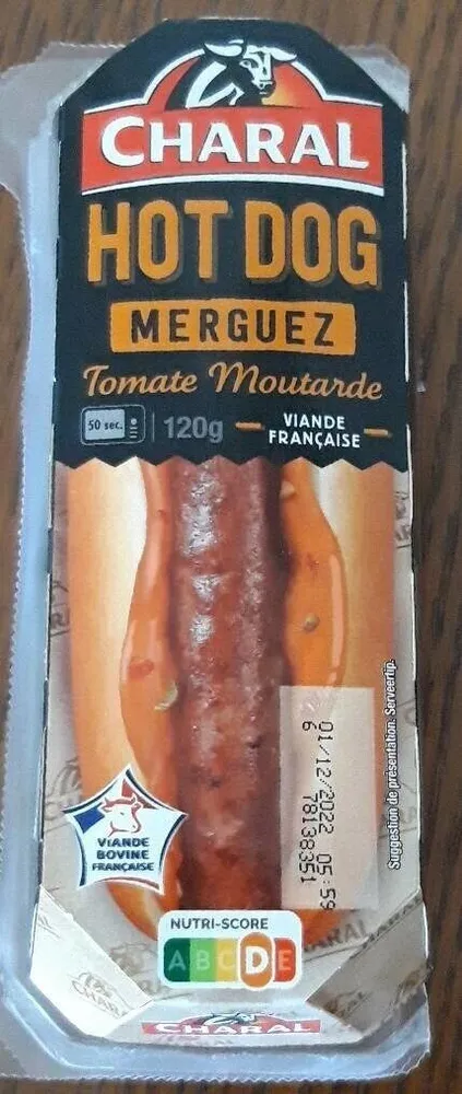 Hot dog merguez