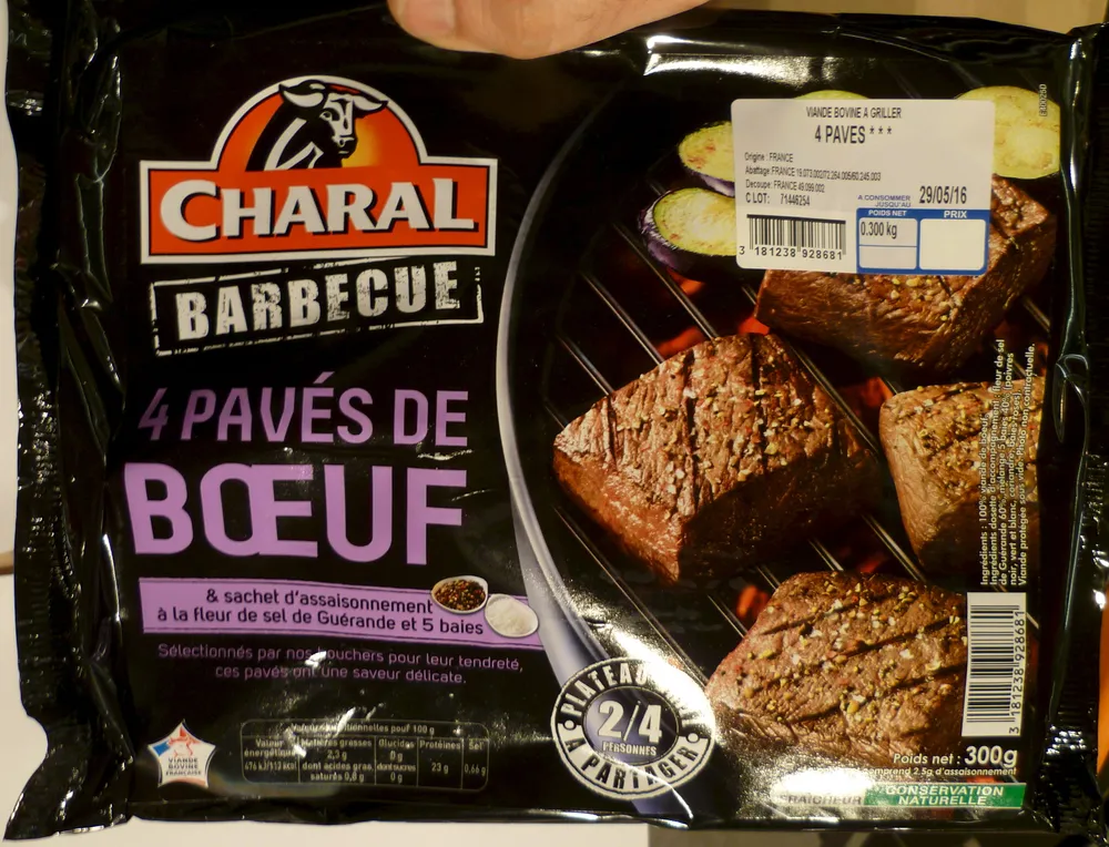4 Pavés de Bœuf
