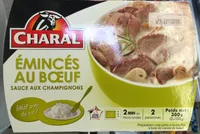 Émincés au bœuf sauce aux champignons