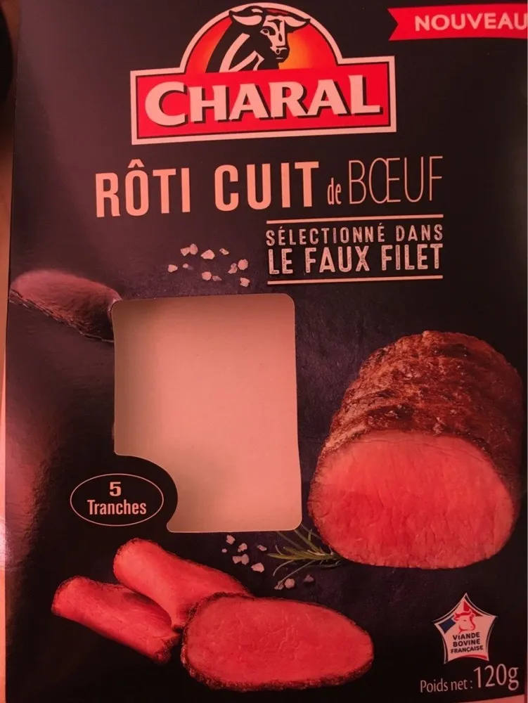 Rôti cuit de boeuf