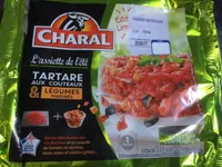 Tartare aux couteaux & légumes marinés la barquette de 175 g