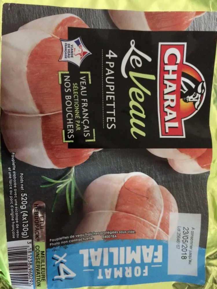 Paupiettes de veau