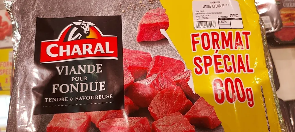 Viande pour fondue