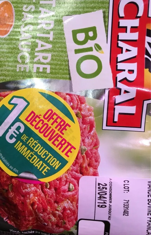 Tartare et sa sauce