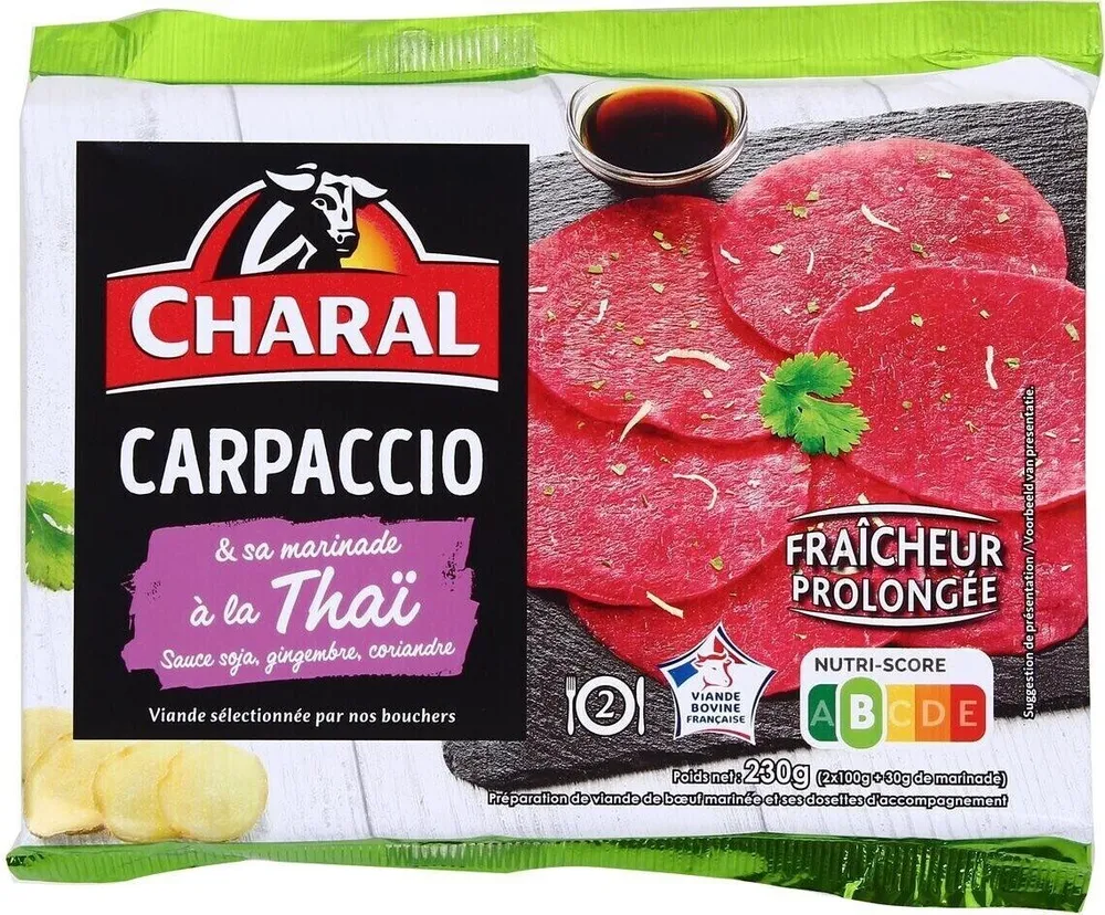 Carpaccio à la Thaï