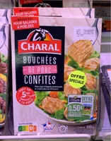 Bouchées de porc confites