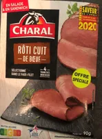 Roti cuit de boeuf Charal