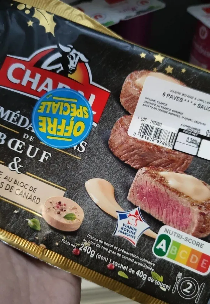 Médaillon de bœuf - Charal