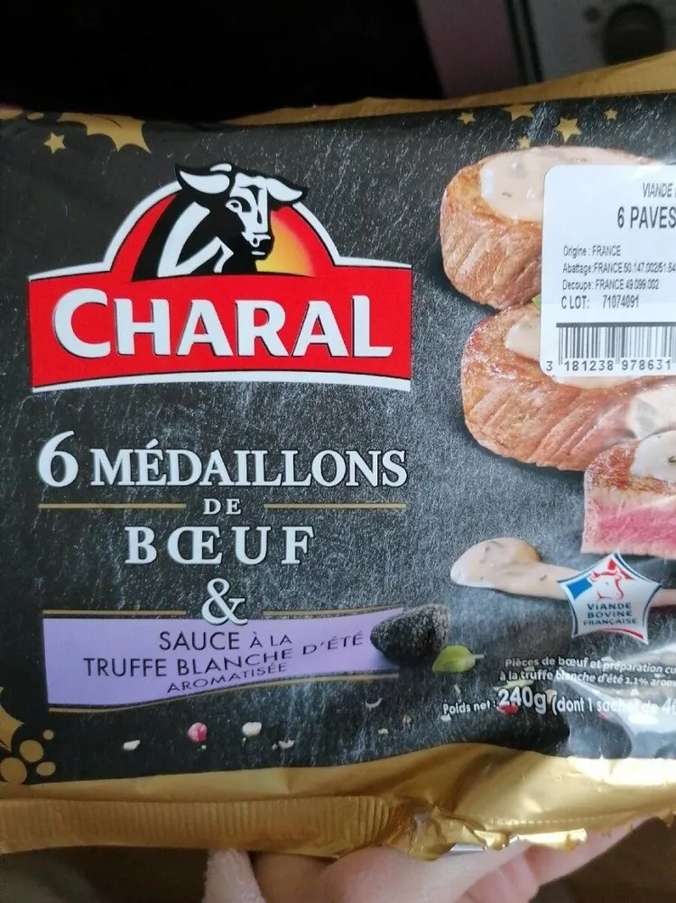 Médaillon sauce truffe