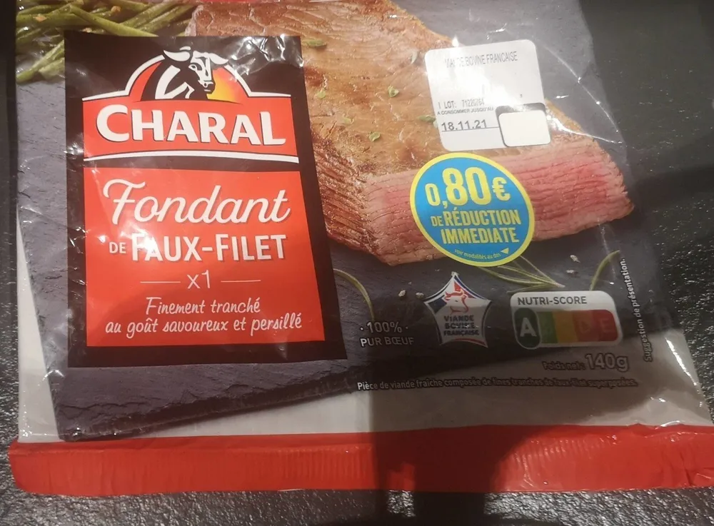 Fondant de faux filet
