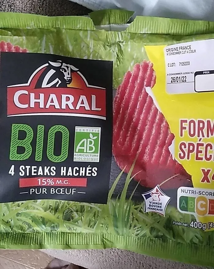 4 steaks hachés