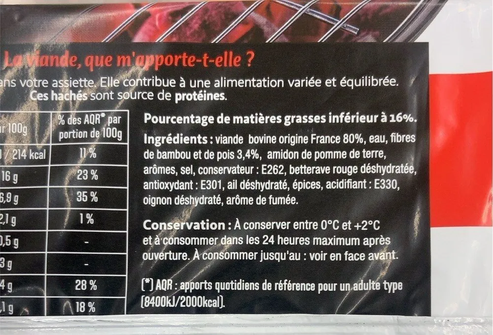 Viande bovine francaise