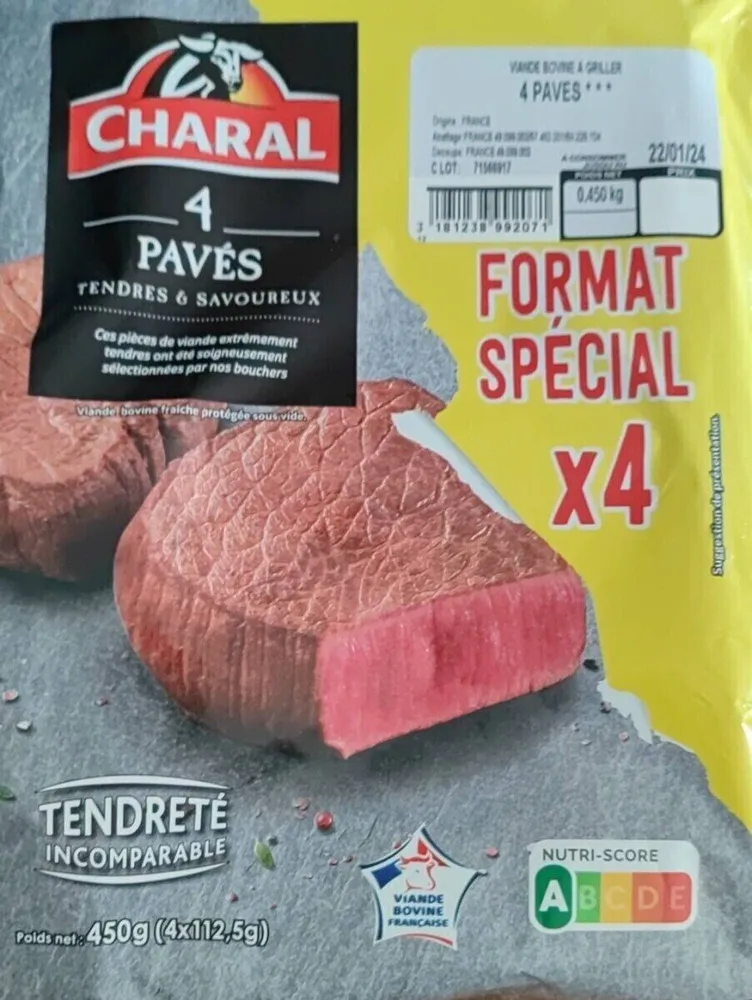 Pavés Tendres & Savoureux