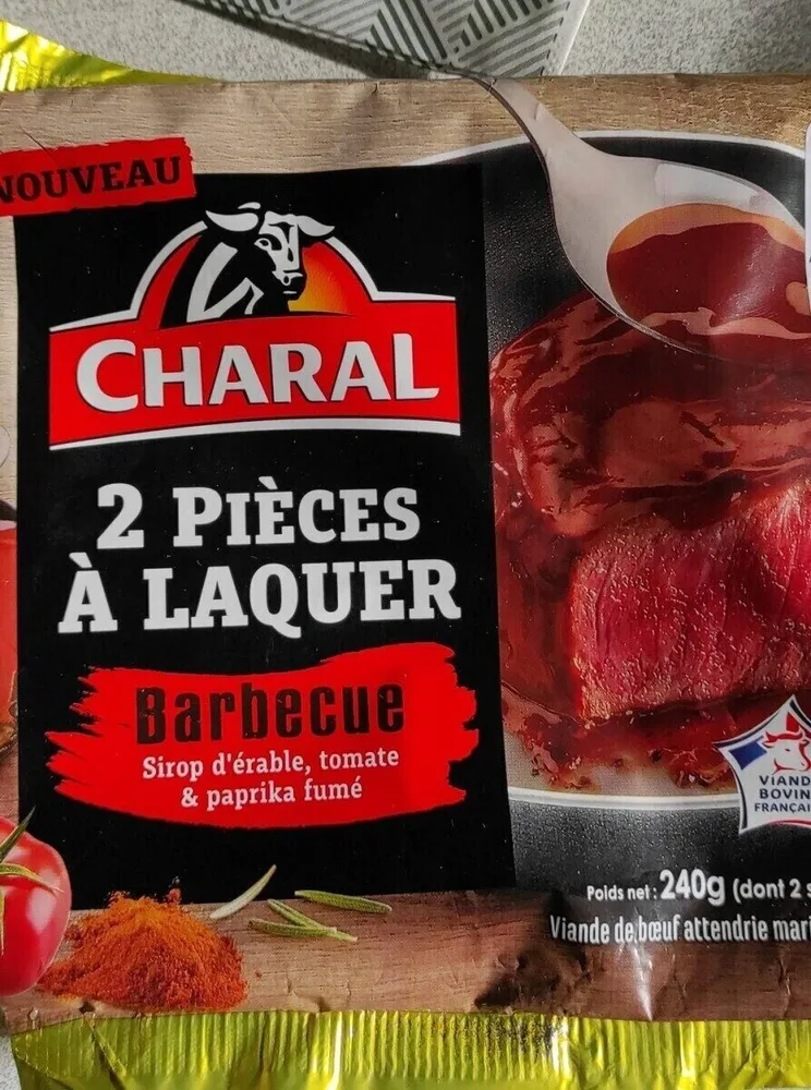 2pieces à laquer  barbecue