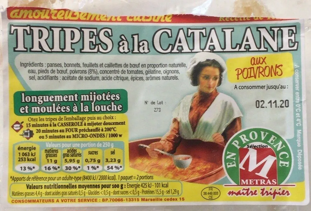 Tripes à la Catalane