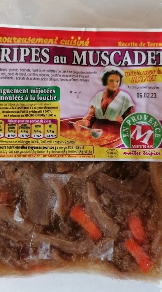 Tripes au muscadet