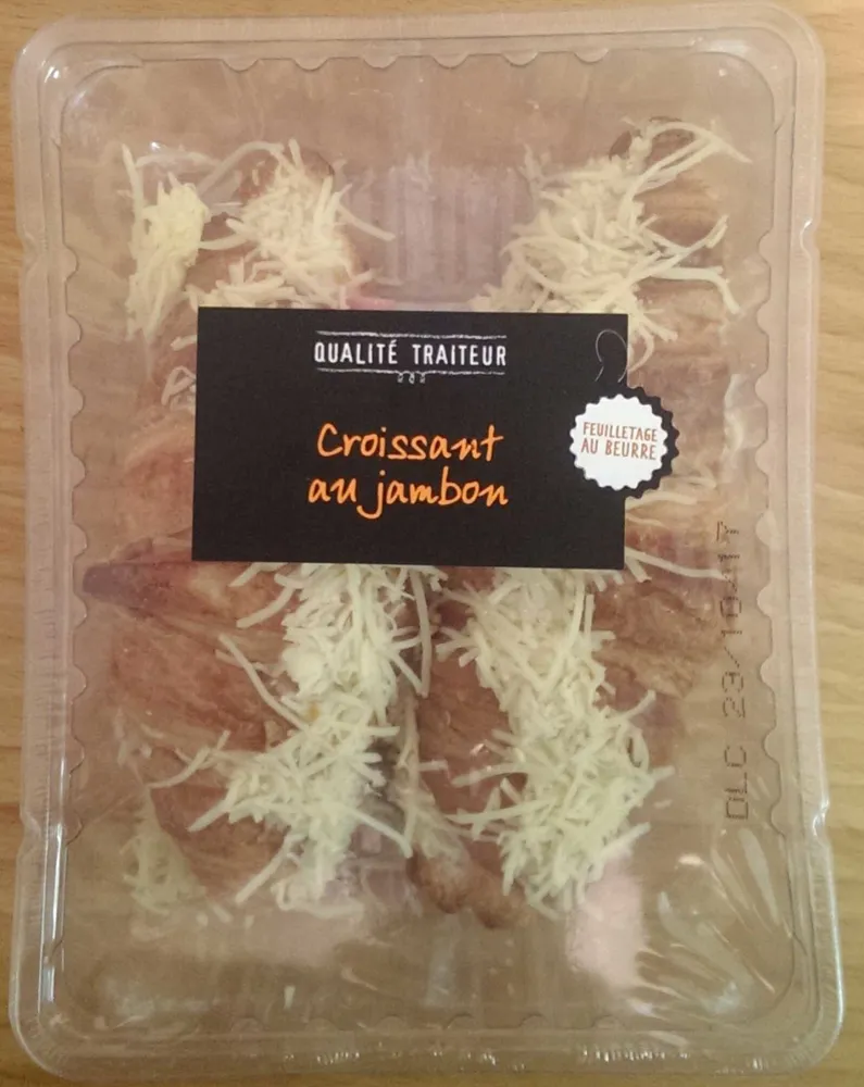 Croissant au jambon