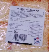 Lasagne traiteur VBF