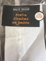 Gratin d'endives au jambon