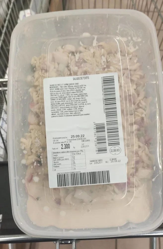 Salade de tortis