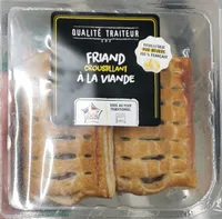 Friand croustillant à la viande