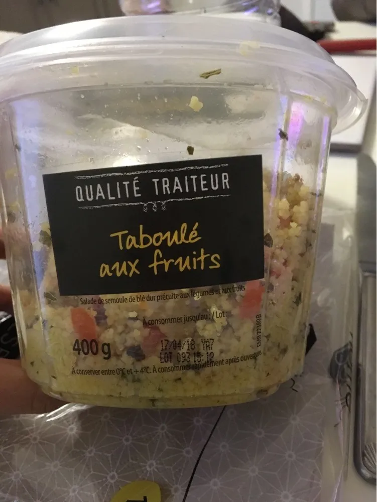 Taboulé aux fruits