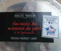 Émincés de museau de porc a la lyonnaise