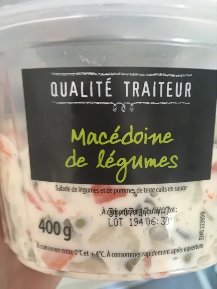 Macedoine de legumes -  mayonnaise