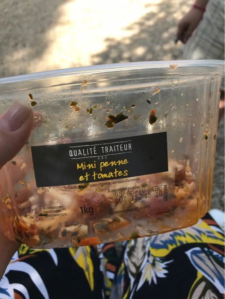 Mini penne et tomates