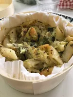 Penne au poulet sauce moutarde