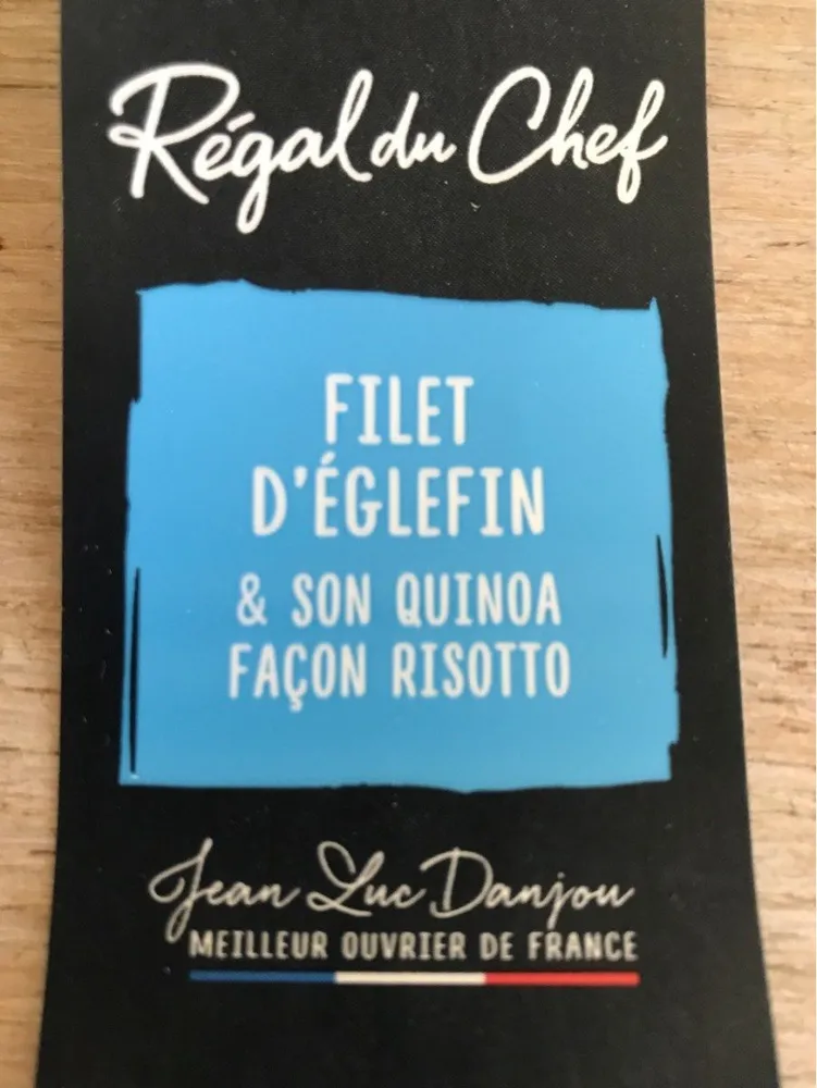 Filet d'églefin et son quinoa façon risotto