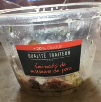 Eminces de museau de porc