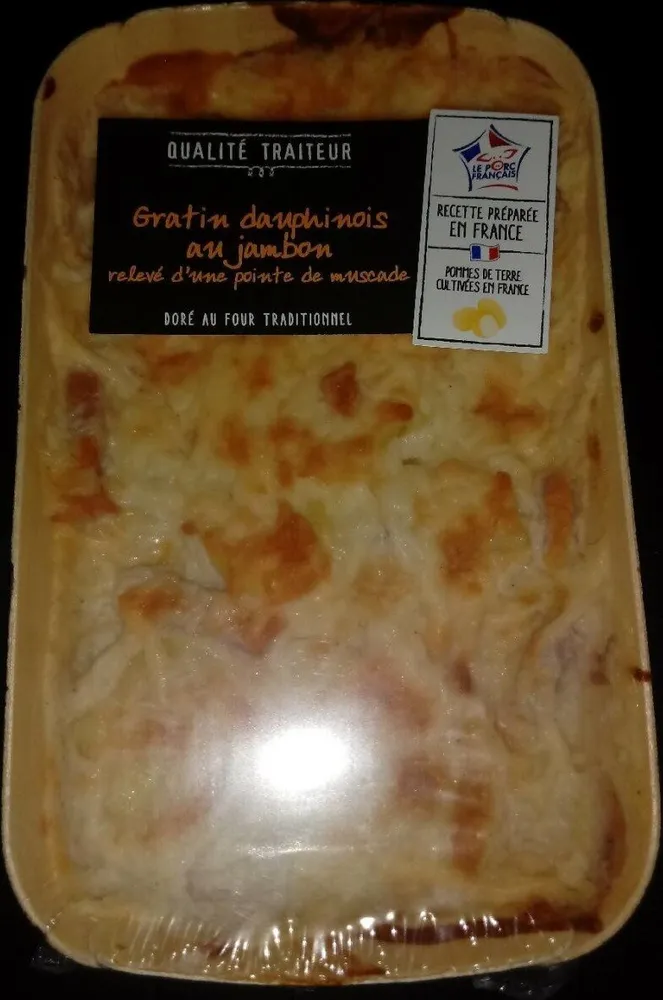 Gratin dauphinois au jambon