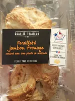Feuilleté jambon fromage