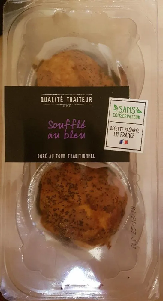 Soufflé au bleu